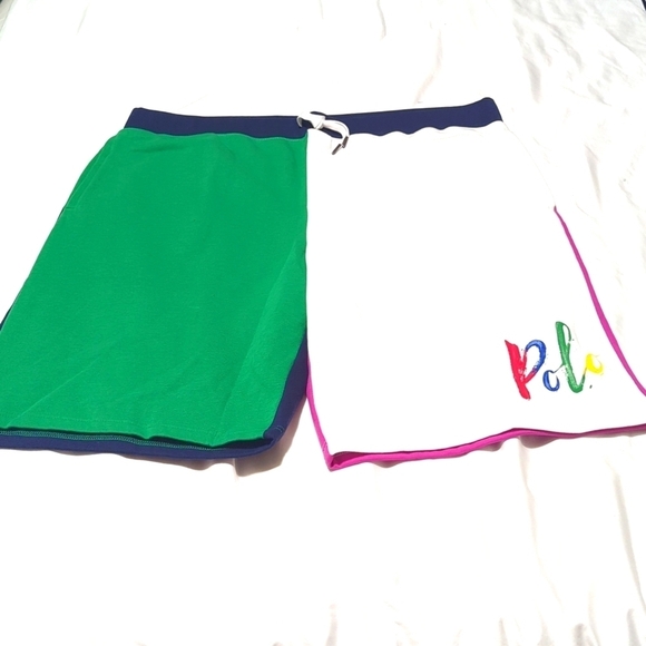 Polo Ralph Lauren 8-Inch logo fleece short. Multicolors 67% cotton 33% polyester - Picture 1 of 11